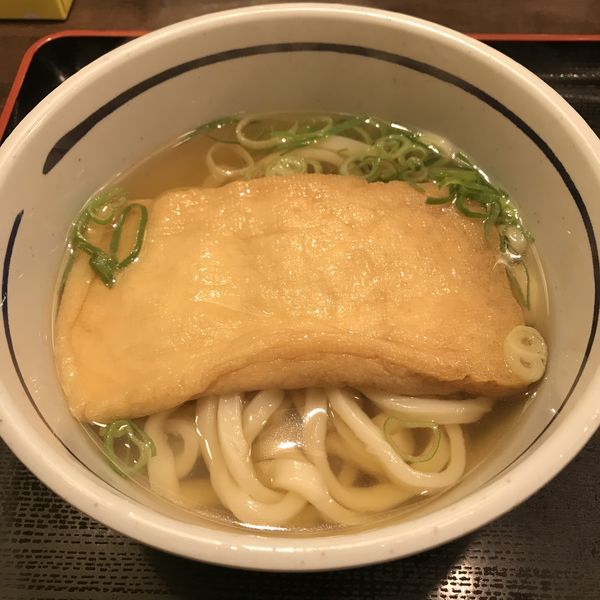 「きつね（￥390）」@おにやんま 新橋店の写真