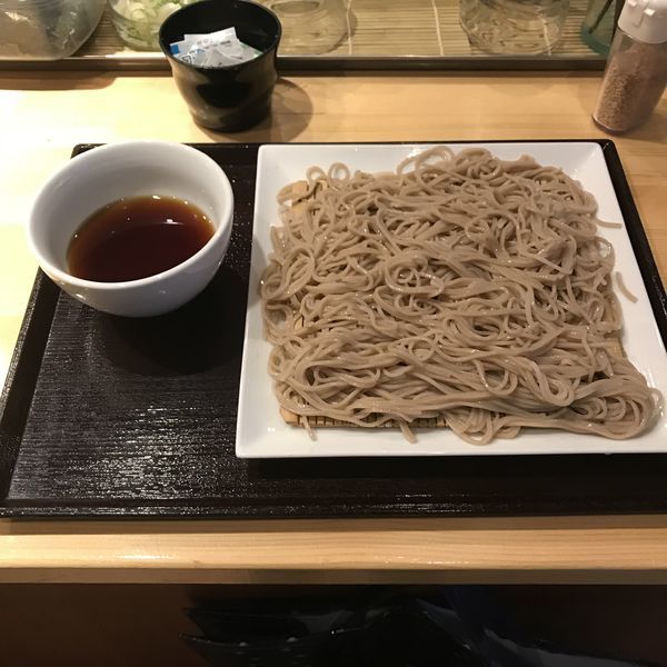 「藪  十割ざるそば（￥500）」@十割蕎麦 新宿御苑店の写真