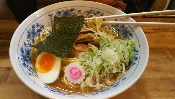 「中華そば (並)730円」@たまがわやの写真