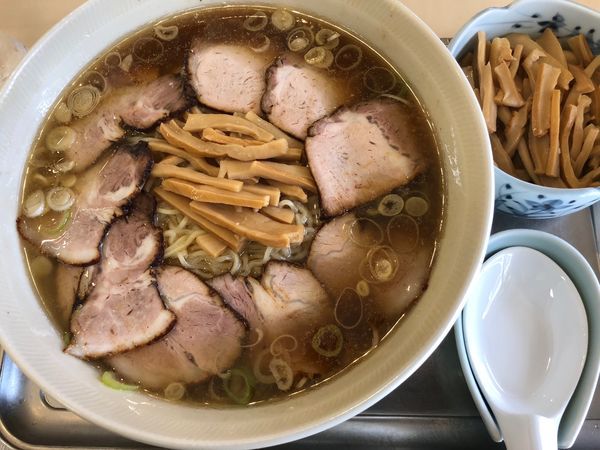 「チャーシュー麺 メンマトッピング」@永福町大勝軒の写真