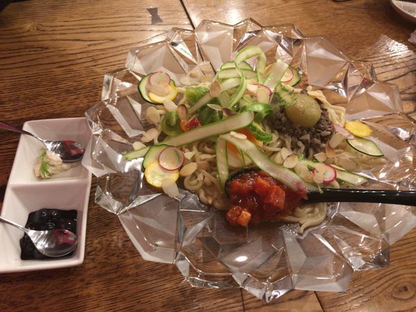 「パリで出会った冷やし中華」@海老丸らーめんの写真