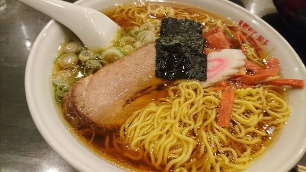 「支那そば 大盛」@蓬来軒 本店の写真