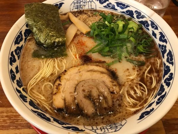 「亀王ラーメン昔味 650円 大盛 100円」@ちゃあしゅうや 亀王 四条烏丸店の写真