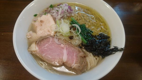 「貝節潮そば(大盛)」@CLAM＆BONITO貝節麺RAIKの写真