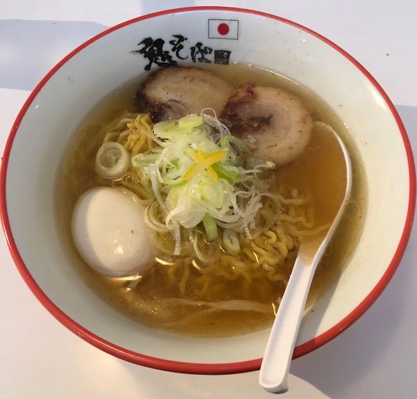「味玉鬼塩ラーメン（￥900）」@鬼そば 藤谷の写真