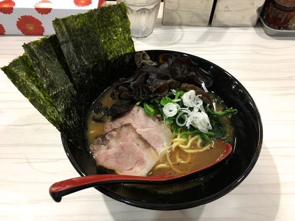 「ラーメンセット（きくらげ＋ライス中）」@麺家 歩輝勇 多摩川店の写真