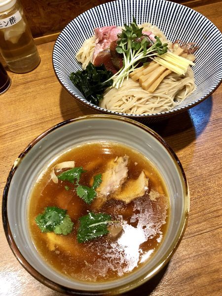 「【限定】初鰹の特製つけそば ￥1300」@寿製麺よしかわ 川越店の写真