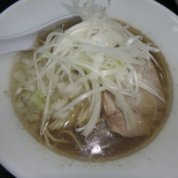 「煮干しラーメン(HARD) (800円)、追い玉(200円)」@煮干中華そば のじじR 我孫子店の写真