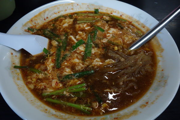 「元祖辛麺(中辛)」@辛麺屋桝元 赤江店の写真