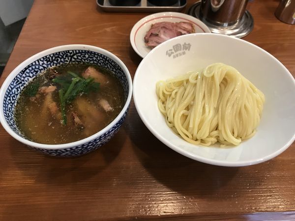 「塩つけめん」@公園前の写真