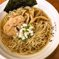 中華そば ￥750 (大盛り)