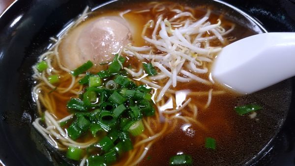 「山口ラーメン（牛骨）700円」@むさしの写真
