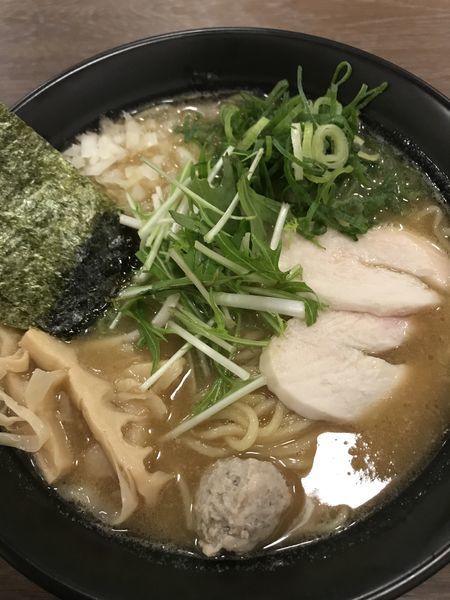 「濃厚鶏そば 黒」@麺屋ばらいちの写真