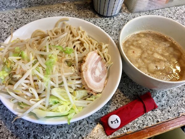 「豚一枚つけ麺」@ラーメンとりとんの写真