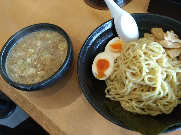 「味噌つけ麺」@こってりらーめん なりたけ 幕張店の写真