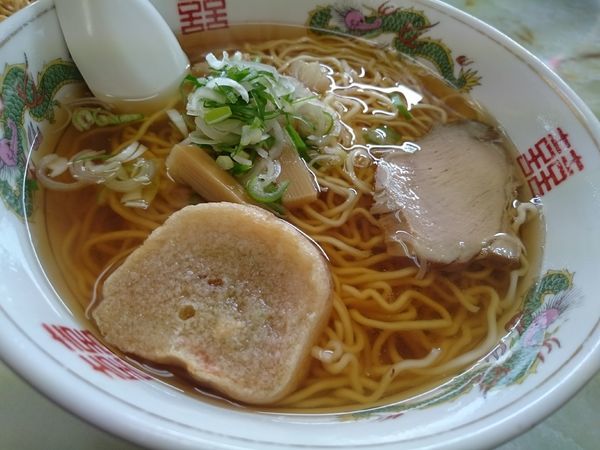 「ラーメン　500円」@鹿内食堂の写真