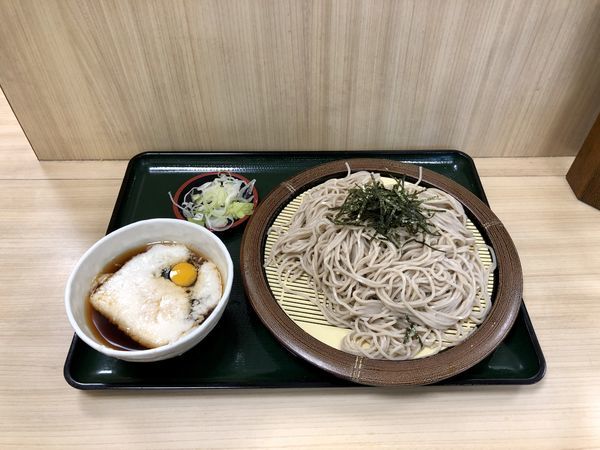 「とろろそば」@名代 箱根そば 祖師ヶ谷大蔵店の写真