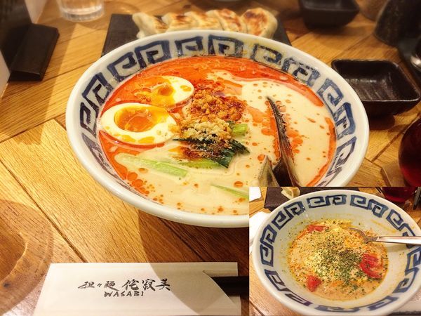 「担々麺レディースセット」@担々麺 侘寂美の写真
