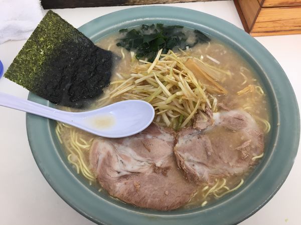 「ねぎラーメン中¥780」@◯つばき食堂の写真