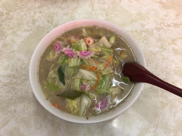 「チャンポン(税込600円)」@中華料理 天津楼 鷹取店の写真