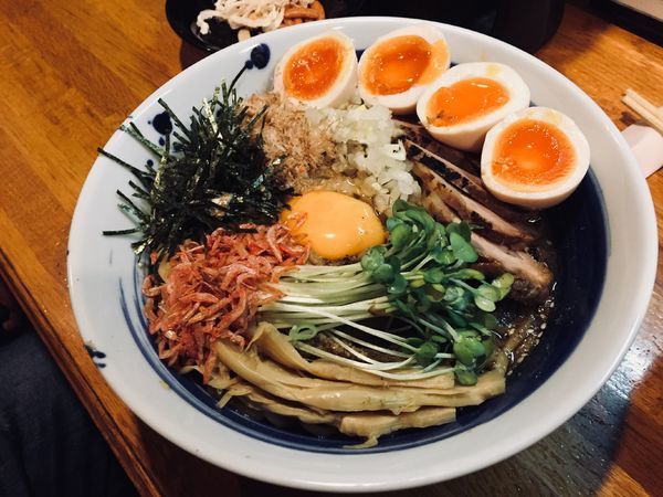 「黒まぜそば¥750」@麺屋 鶏口の写真