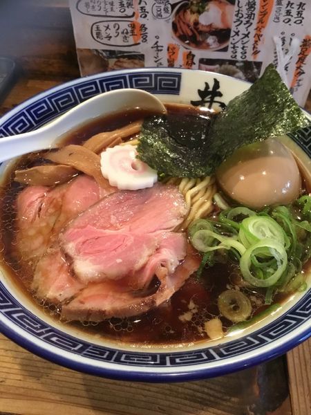 「醤油ラーメン ¥700＋味玉 ¥100」@井田商店の写真