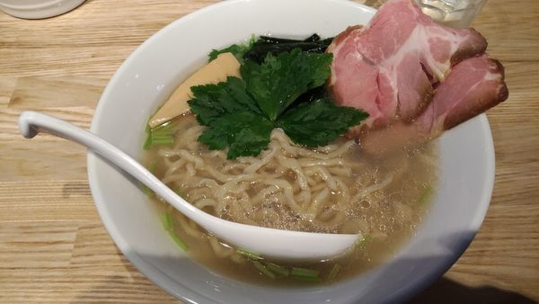 「貝塩ラーメン」@らーめん 改の写真