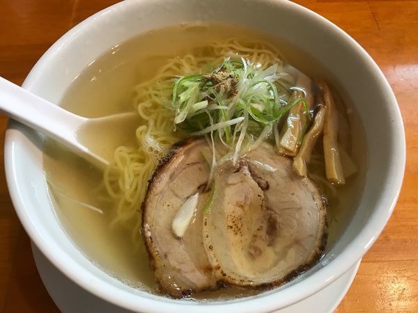 「しょっつる  750円」@麺屋 朋の写真