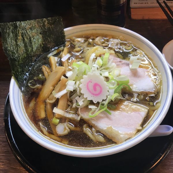 「醤油煮干しそば」@東京煮干中華そば 三三㐂 大森の写真