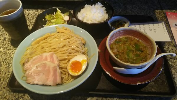 「濃厚魚介つけ麺ランチセット」@割鮮 うを亀 本店の写真