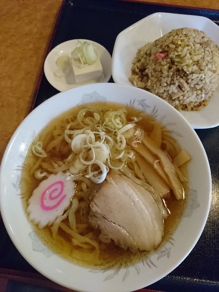 「チャーハンセット 900円」@佐野青竹手打ちラーメン いしかりの写真