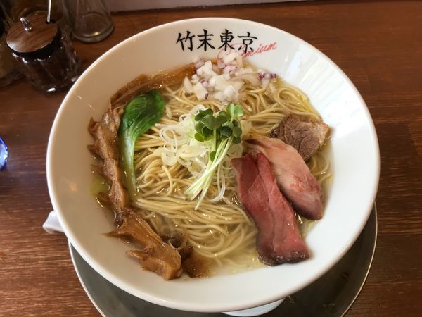 「塩そば」@竹末東京プレミアムの写真