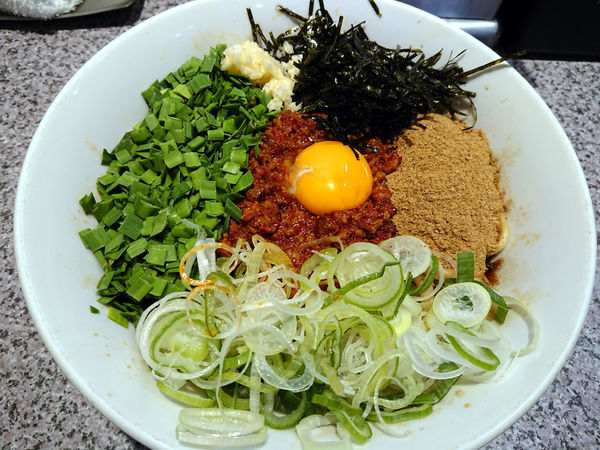 「限定 台湾まぜそば(並)」@ラーメン宮郎の写真