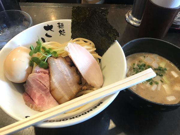 「濃厚魚介豚骨特製つけ麺【1.050円】」@麺処 さとう 桜新町店の写真
