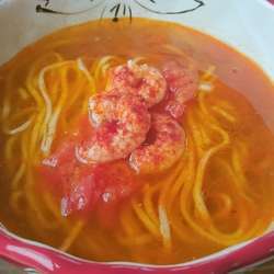 海老トマト塩らー麺