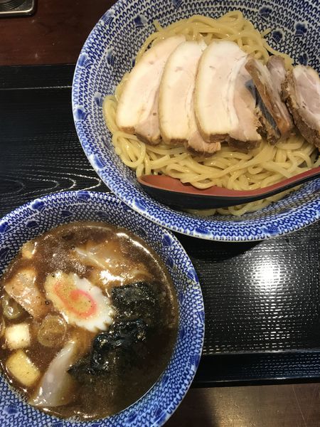 「チャーシューワンタンつけ蕎麦」@中華蕎麦 金魚の写真