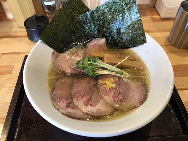「チャーシュー塩そば」@麺屋 希楽夢の写真