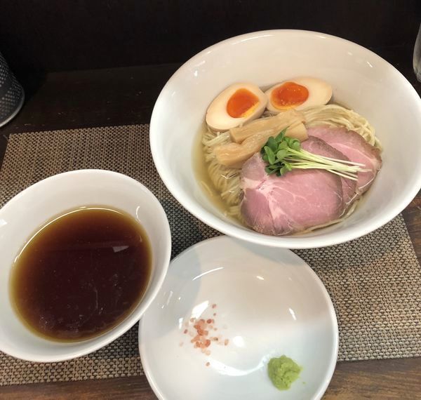 「昆布と鰹のつけそば ￥1000 (1.5玉で）」@神保町黒須の写真