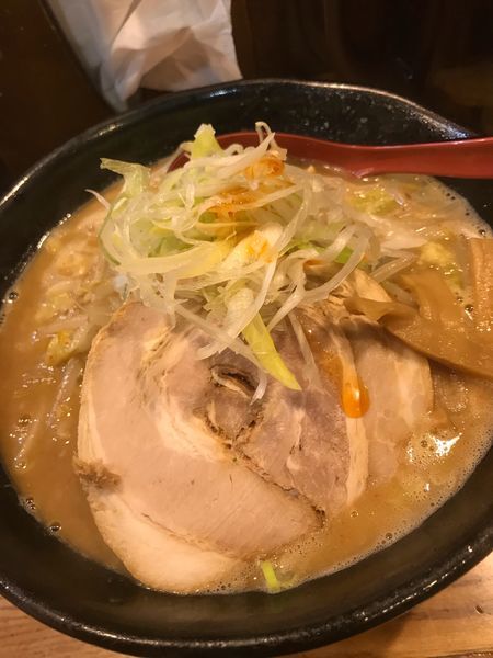 「辛味噌ラーメン(ヤサイニンニク増し)」@麺処 花田 上野店の写真