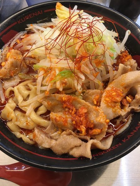 「紅らーめん」@麺創研 紅 国分寺の写真