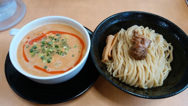 「担々つけ麺＋半ライス」@麺蔵 あつおの写真