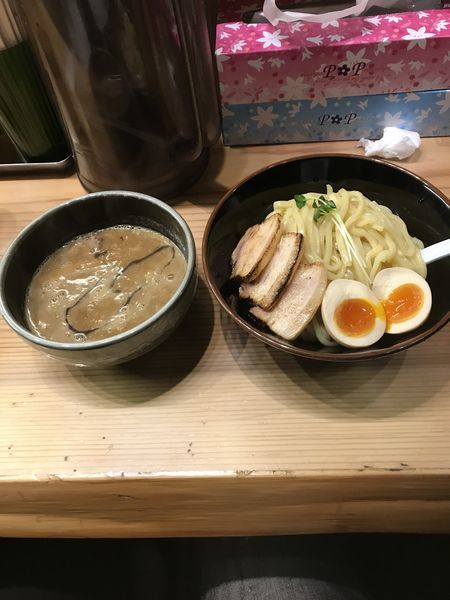 「特製つけ麺」@銀座 朧月の写真