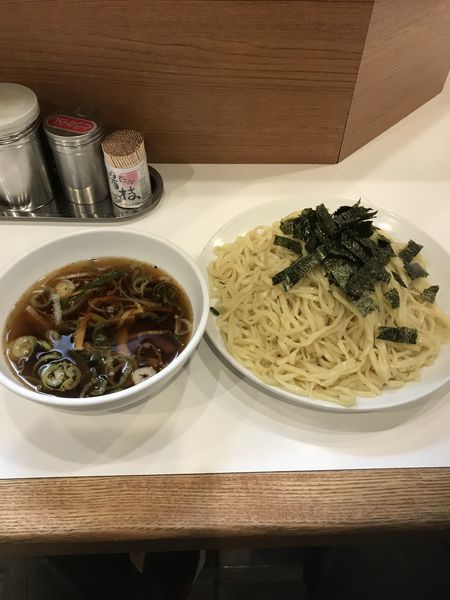 「ざるらあめん」@らぁめん ほりうち 新橋店の写真