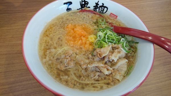 「みぞれ肉そば」@三豊麺 ～斬～ 浅草ROX前店の写真