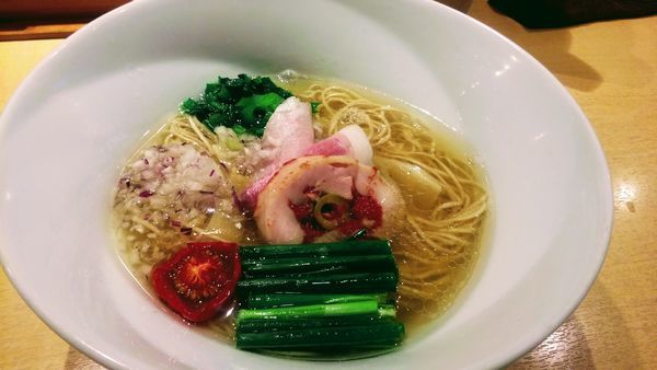 「塩そば　細麺」@饗 くろ㐂の写真