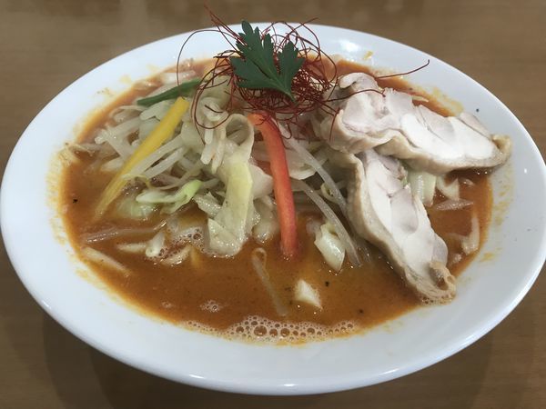 「辛タンメン 大辛 800円」@麺や 遊大の写真