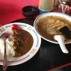 カレーラーメンセット