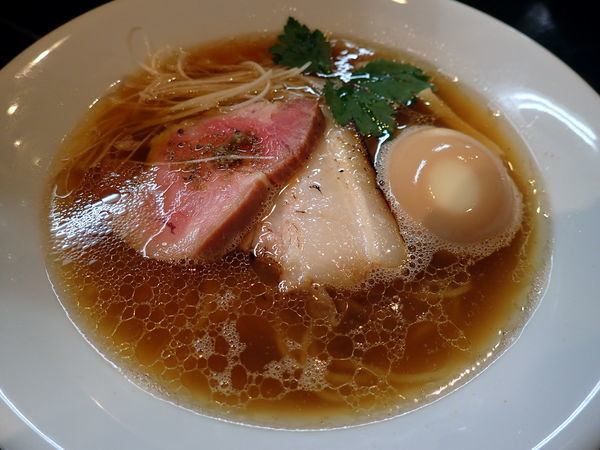 「味玉醤油そば」@麺屋 中川會 住吉店の写真