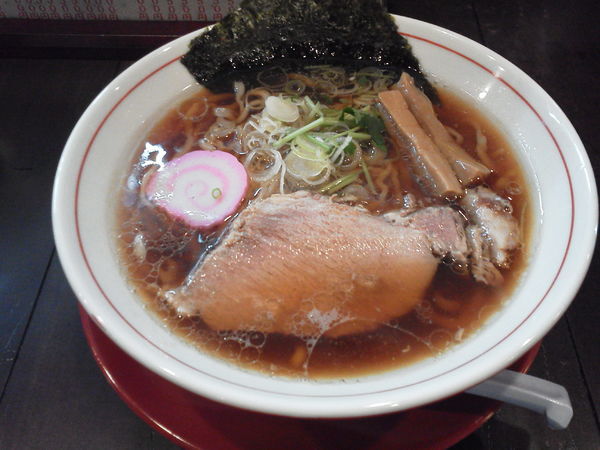 「中華そば醤油 750円」@まるふじ食堂の写真