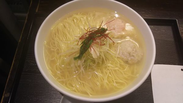 「あら炊き塩らあめん」@麺屋 海神の写真